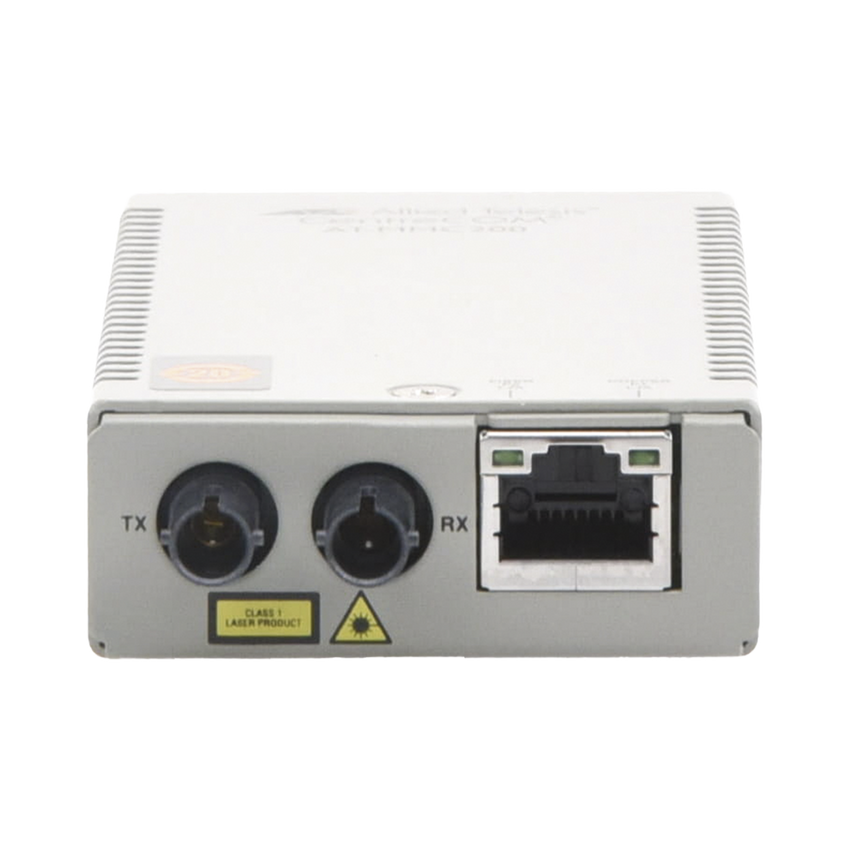 Convertidor de medios Fast Ethernet a fibra óptica, conector ST, multimodo (MMF), distancia hasta 2 km