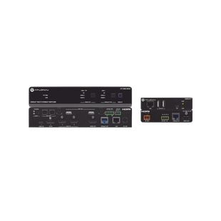 OMEGA 4X2 4K/UHD MULTIFORMAT MATRIX SWITCHER TX/RX KIT ;  WITH HDMI ;  USB-C ;  DISPLA