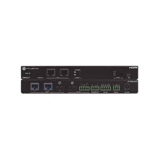 OMEGA 4K/UHD RECEVIER WITH DUAL HDBASET INPUTS ;  HDMI INPUT AND HDMI OUTPUT