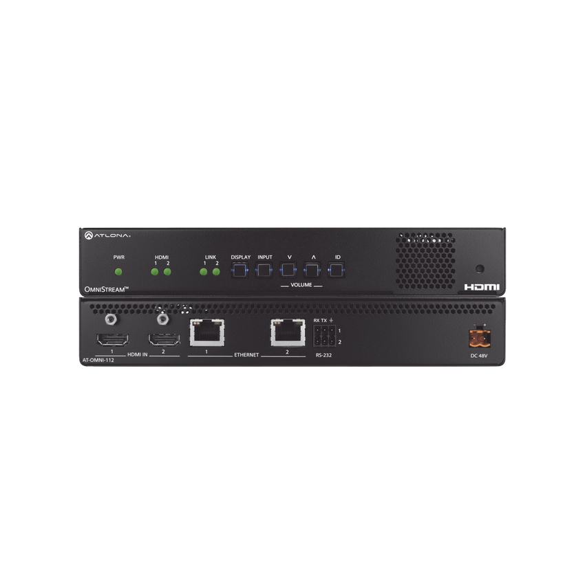 Encoder AV en red de doble canal