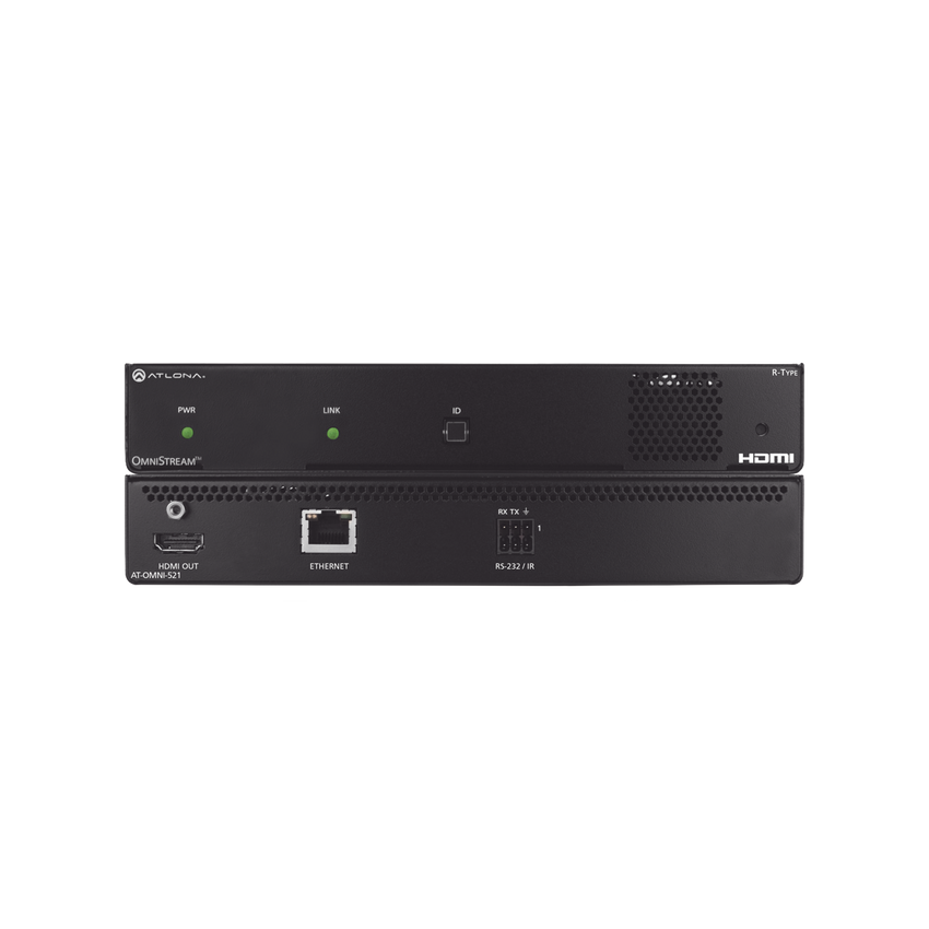 SINGLE CHANNEL OMNISTREAM R-TYPE AVOIP DECODER