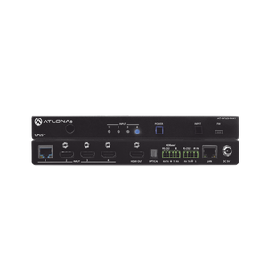 FOUR-INPUT 4K HDR SWITCHER WITH HDMI AND HDBASET INPUTS