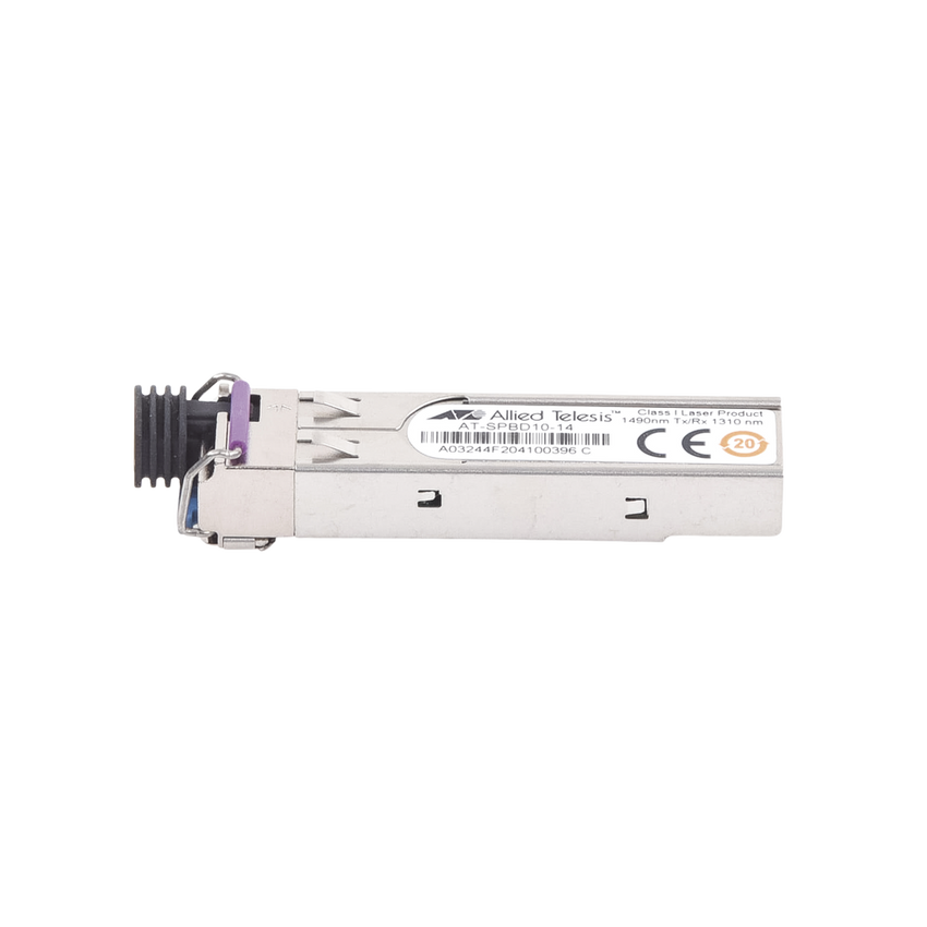 Transceptor SFP/LC, 10 km, Bi-Direcional, GbE, SMF, 1490Tx/1310Rx (Requiere el AT-SPBD10-13)