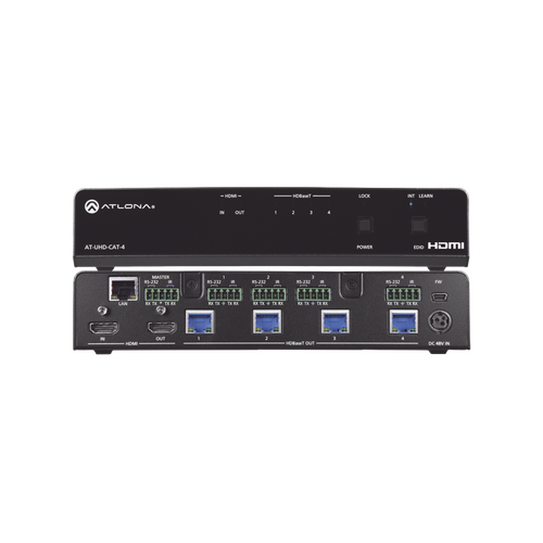 4K/UHD HDBASET HDMI 1 X 4 DISTRIBUTION AMPLIFIER