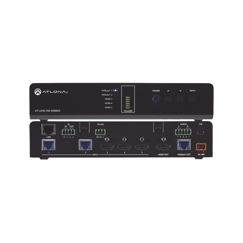 5 X 1 SWITCHER (2 HDBASET + 3 HDMI TO HDBASET/HDMI)