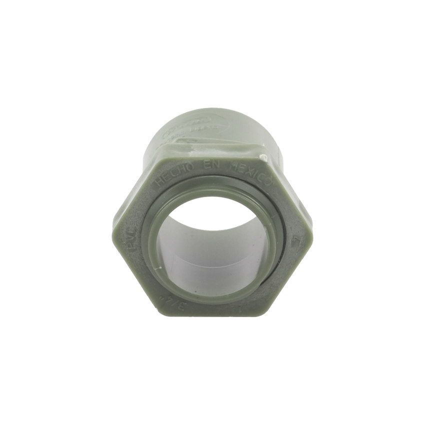 Conector para Tubería PVC Conduit Ligero de 3/4" (19 mm).