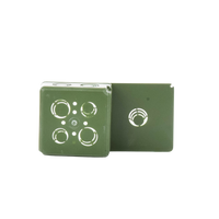 Caja Cuadrada y Tapa para Tubería PVC Conduit de 1".
