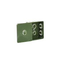 Caja Cuadrada y Tapa para Tubería PVC Conduit de 1".