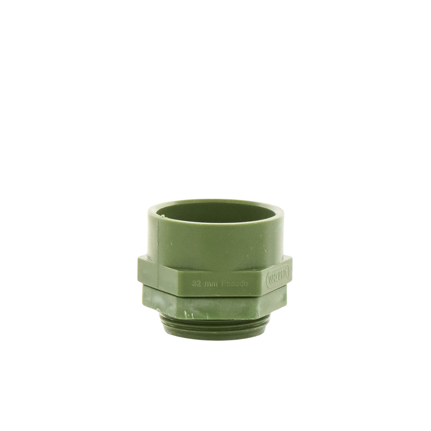 Conector para Tubería PVC Conduit Pesado de 1 1/4" (32 mm).