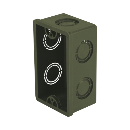 Caja Chalupa de 1/2"  para Instalaciones de PVC Conduit Pesado.