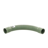 Curva/Codo de PVC Conduit pesado de 1/2" (13mm).