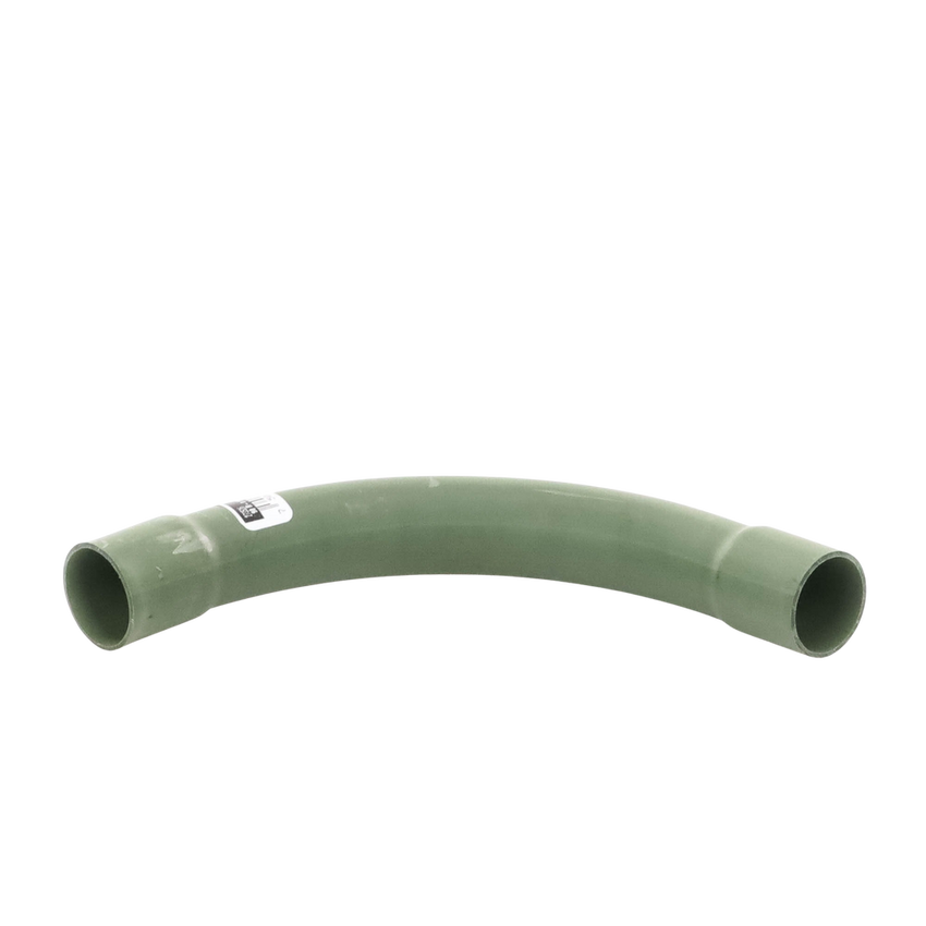 Curva/Codo de PVC Conduit pesado de 1/2" (13mm).
