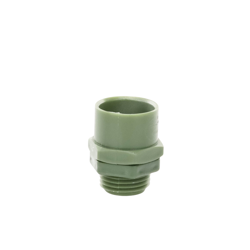 Conector para Tubería PVC Conduit Pesado de 1/2" (13 mm).