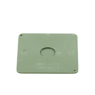 Tapa  para Caja Cuadrada de 1/2" para instalaciones con tubería PVC Conduit pesado.