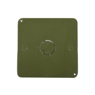 Tapa  para Caja Cuadrada de 1/2" para instalaciones con tubería PVC Conduit pesado.