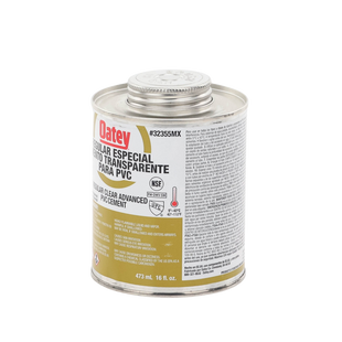 Pegamento / Cemento Claro de 473 ml para Tubo Conduit PVC Pesado.