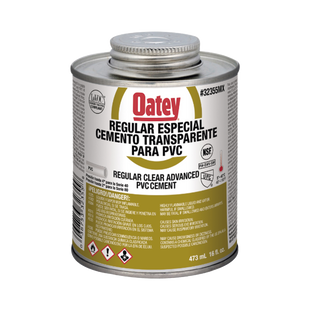 Pegamento / Cemento Claro de 473 ml para Tubo Conduit PVC Pesado.