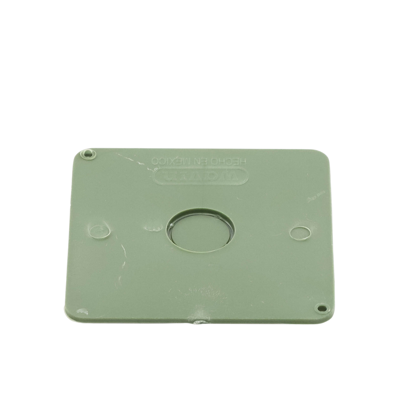Tapa para Caja Cuadrada de 4 " para instalaciones con tubería PVC Conduit pesado.