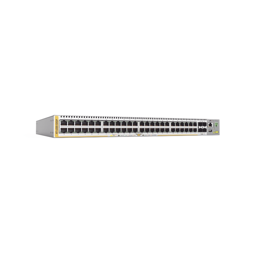 Switch Administrable Capa L2+ Giga, 48x 10/100/1000-T PoE+, 4x SFP