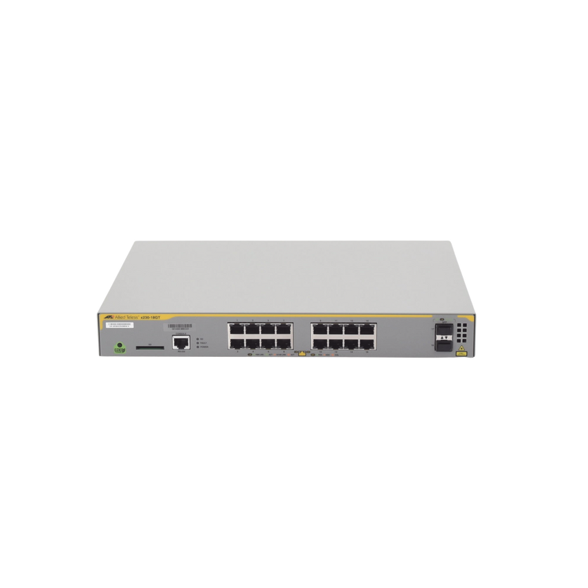 Switch Administrable Capa 3, 16 puertos 10/100/1000 Mbps + 2 puertos SFP Gigabit