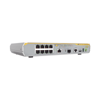 Switch L3, 8x 10/100/1000 Mbps RJ45, 1x 1/2.5/5/10G, 1x SFP+ 10G, sin ventilador