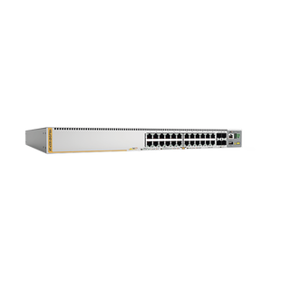 Switch PoE+ Stackeable Capa 3, 20 puertos 10/100/1000 Mbps + 4 x 100M/1G/2.5/5G-T + 4 puertos SFP+ 10 G, hasta 740 W, fuente redundante