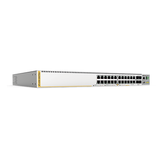 Switch Stackeable Capa 3, 20 puertos 10/100/1000 Mbps + 4 x 100M/1G/2.5/5G-T + 4 puertos SFP+ 10 G, fuente redundante