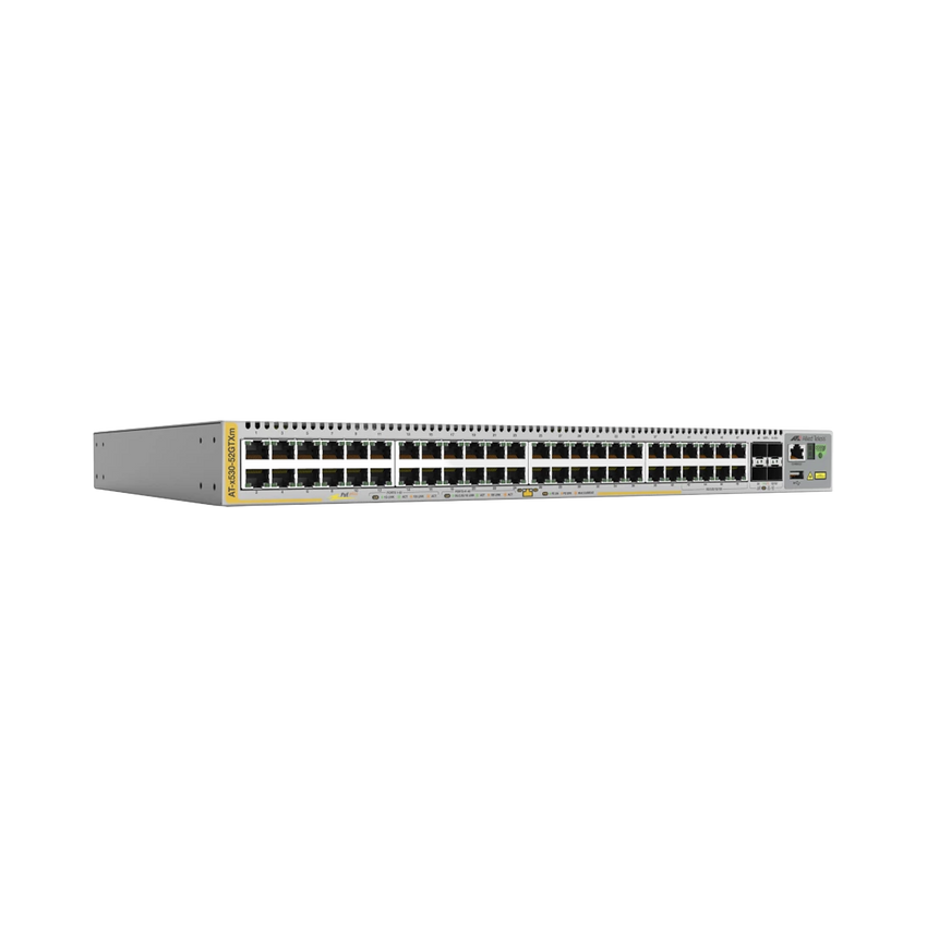 Switch Stackeable Capa 3, 20 puertos 10/100/1000 Mbps + 4 x 100M/1G/2.5/5G-T + 4 puertos SFP+ 10 G, fuente redundante