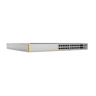 Switch L3 Stackable Switch, 20x 10/100/1000-T PoE++, 4x 100M/1G/2.5G/5G-T PoE++, 4x SFP+ Puertos con doble fuente hotswap