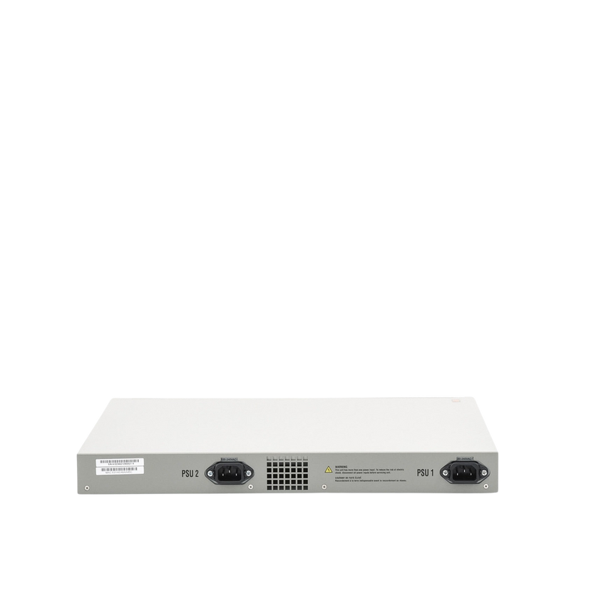 Switch inteligente de distribución o core, Stackeable, Capa 3, 24 x 1000 Mbps + 4 x SFP+ 10 G, Doble fuente de alimentación redundante