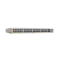 Switch L3 Stackable, 48x 10/100/1000-T PoE+, 4x SFP+, Fuente redundante integradas 740 Watts (TAA compliant version)