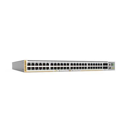 Switch L3 Stackable, 48x 10/100/1000-T PoE+, 4x SFP+, Fuente redundante integradas 740 Watts (TAA compliant version)