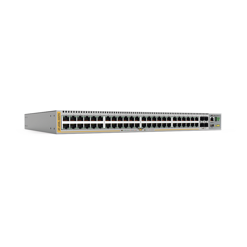 Switch L3 Stackable, 48x 10/100/1000-T, 4x SFP+, Fuente Redundante