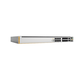 Switch Stackeable Inteligente Capa 3, 8 puertos 1 G / 2.5 G / 5 G / 10 G BaseT PoE+, 8 puertos 1 G / 10 G SFP+ y 2 puertos 40 G QSFP, 240 W