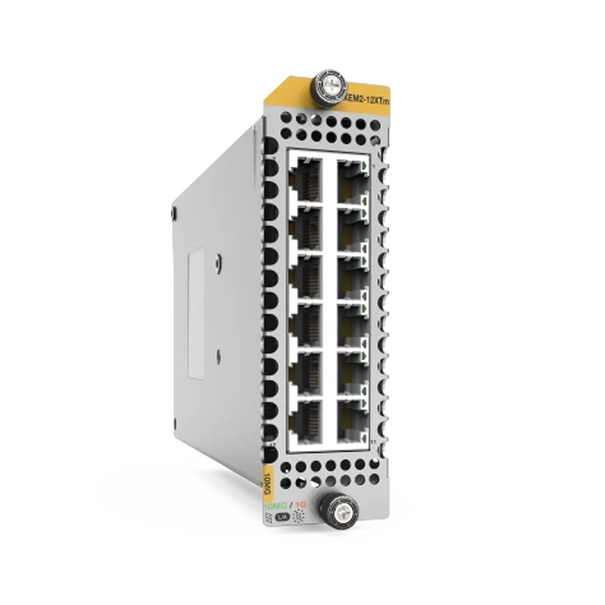 Módulo de 12 puertos 1G/2.5G/5G/10G (RJ45)