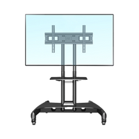 Soporte de Pantalla con Ruedas / Compatible con Monitores de32 "a 75" / Base para Colocar Accesorios Adicionales / Vesa 200*200 -600*400