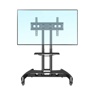 Soporte de Pantalla con Ruedas / Compatible con Monitores de32 "a 75" / Base para Colocar Accesorios Adicionales / Vesa 200*200 -600*400