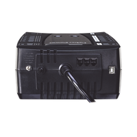 UPS de 750 VA/450 W, Topología Línea Interactiva, Entrada 120 Vca NEMA 5-15P, Tipo Gabinete Compacto, Con 12 Tomas NEMA 5-15R