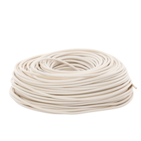 Cable doble aislado de alta durabilidad para cercas electrificadas Bobina con 100 mts (Cable bujia)