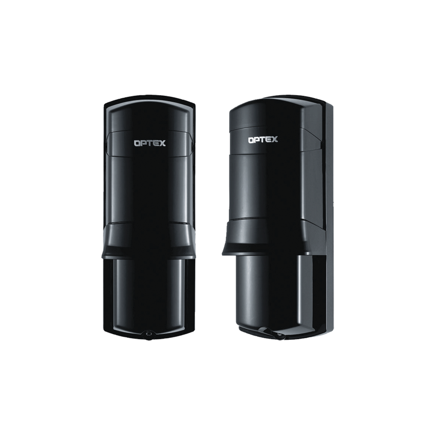 Barrera fotoelectrica de 60 metros con la mejor tecnologia de deteccion de patrones para reducir falsas alarmas