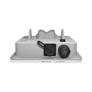 Punto de Acceso Industrial Super Wi-Fi 6 Conectorizado 2x2, Doble Banda Simultanea en 2.4 y 5 GHz, Hasta 400 m de Cobertura, 512 Usuarios Concurrentes