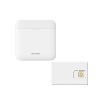 (AX PRO) KIT de Alarma AX PRO / Incluye: 1 Hub con batería de respaldo / 1 año de Servicio de Datos 600MB / Wi-Fi / 3G/4G / Compatible con Hik-Connect P2P