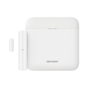 (AX PRO) KIT de Alarma AX PRO / Incluye: 1 Hub con batería de respaldo / 1 Contacto Magnético / Wi-Fi / Compatible con Hik-Connect P2P