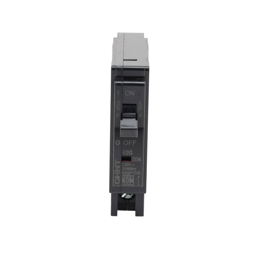 Interruptor Termomagnético Enchufable, Serie: B2Q, 1P, 20A, 120/240V (SKU:1002263)