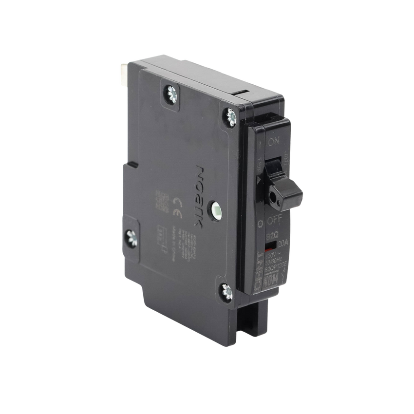 Interruptor Termomagnético Enchufable, Serie: B2Q, 1P, 20A, 120/240V (SKU:1002263)