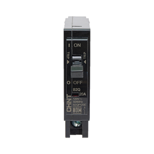 Interruptor Termomagnético Enchufable, Serie: B2Q, 1P, 20A, 120/240V (SKU:1002263)
