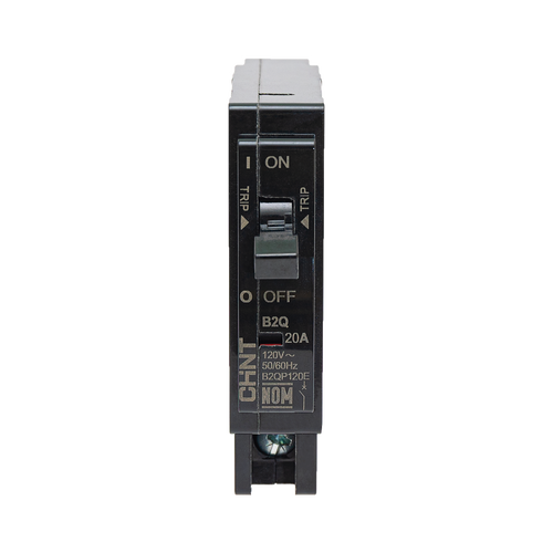 Interruptor Termomagnético Enchufable, Serie: B2Q, 1P, 50A, 120/240V (SKU:1002269)