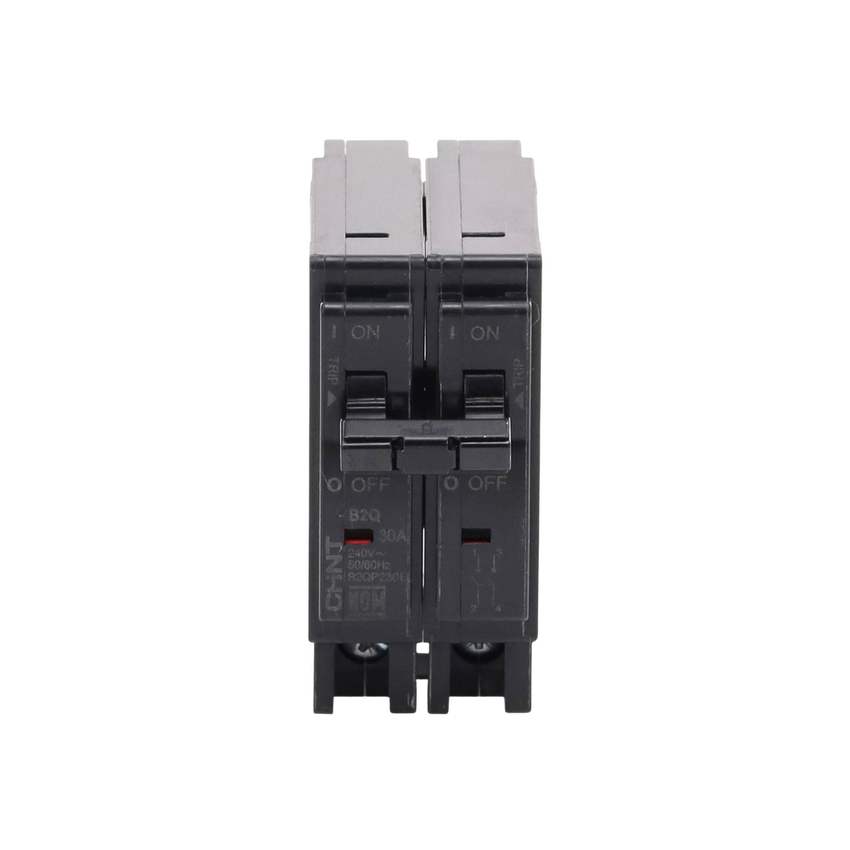 Interruptor Termomagnético Enchufable, Serie: B2Q, 2P, 30A, 240V (SKU:1002281)