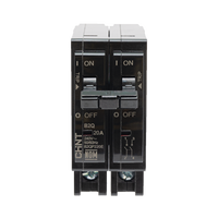 Interruptor Termomagnético Enchufable, Serie: B2Q, 2P, 40A, 240V (SKU:1002283)