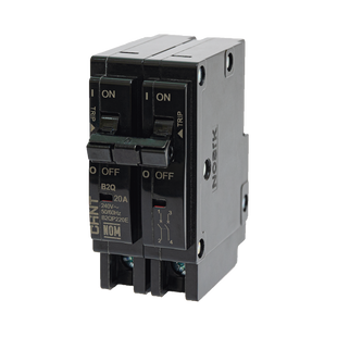 Interruptor Termomagnético Enchufable, Serie: B2Q, 2P, 40A, 240V (SKU:1002283)